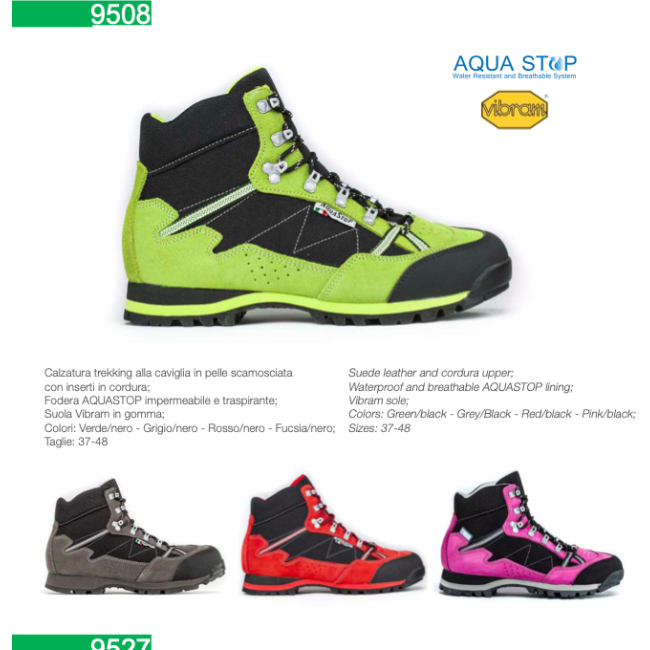 Scarponcino Trekking Alto Scamosciato...