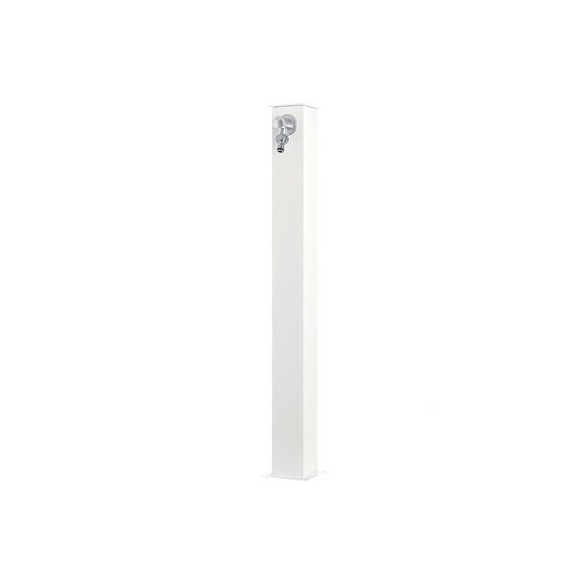 Fontana in Alluminio Quadra Bianco h85