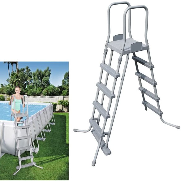 Scaletta Sicurezza 132CM Piscina Bestway