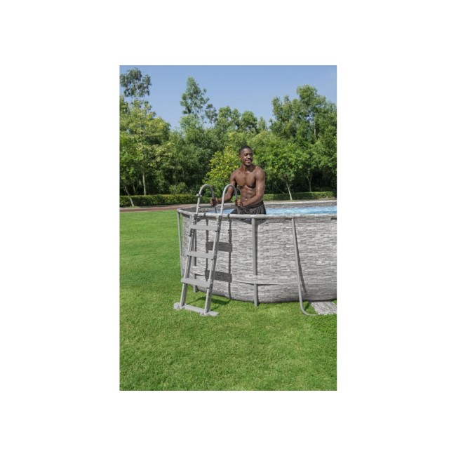 Scaletta Sicurezza 107CM Piscina Bestway