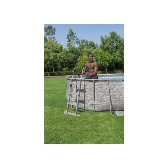 Scaletta Sicurezza 107CM Piscina Bestway