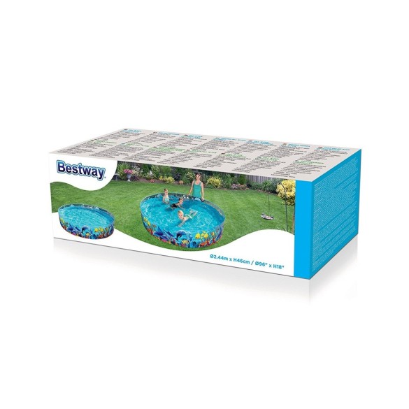 Piscina Rigida 244X46CM Fantasia Bestway