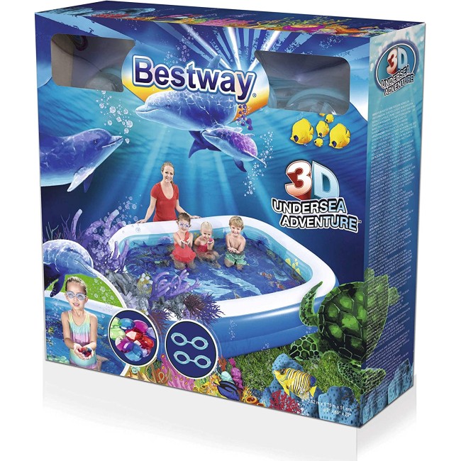 Piscina 2Anelli 262X175CM Bestway