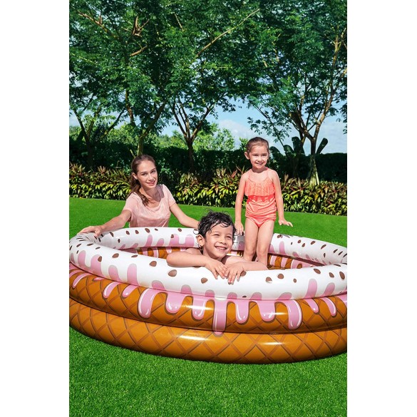 Piscina Pasticcino 3Anelli 160X38CM Bestway
