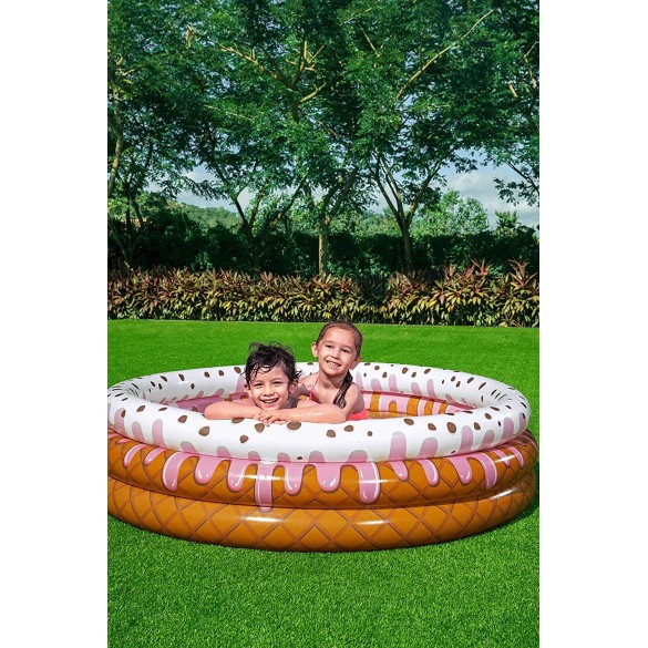 Piscina Pasticcino 3Anelli 160X38CM Bestway