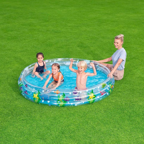 Piscina Deepdive 3Anelli 183X33CM Bestway