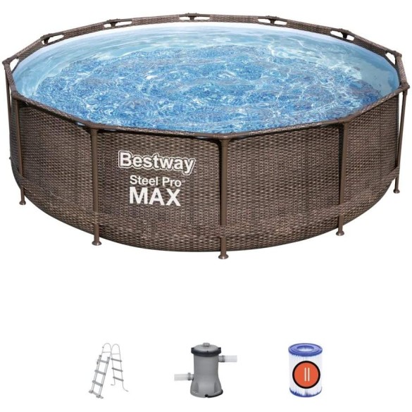 Piscina Steel Promax 366X100CM Bestway