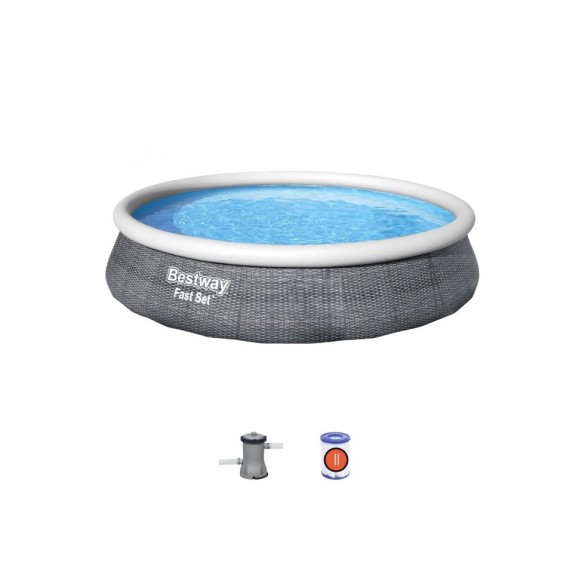 Piscina Fast-Set 396X84CM Bestway