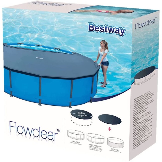 Copripiscina 366/360CM Fast Set Steel...