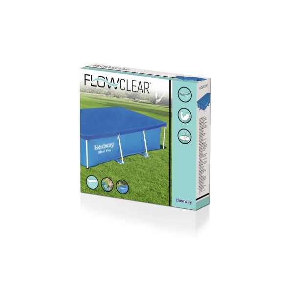 Copripiscina Steel 259X170CM Proframe Bestway