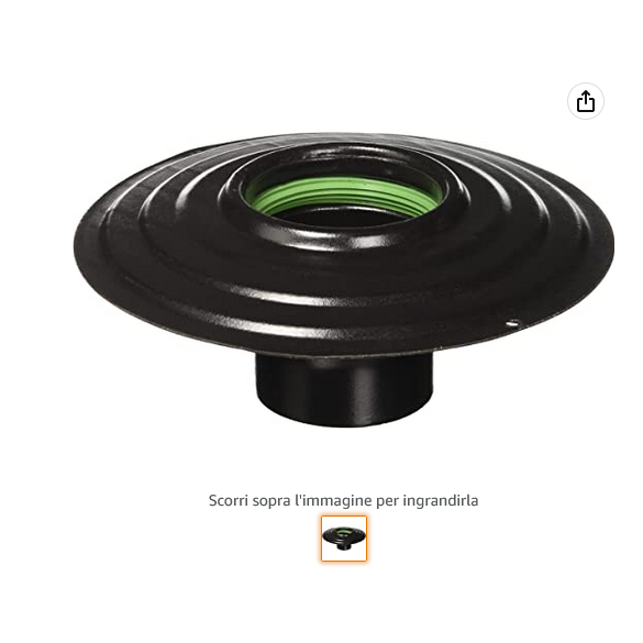 Rosono per Tubi StufePellet 8-23 cm Blinky