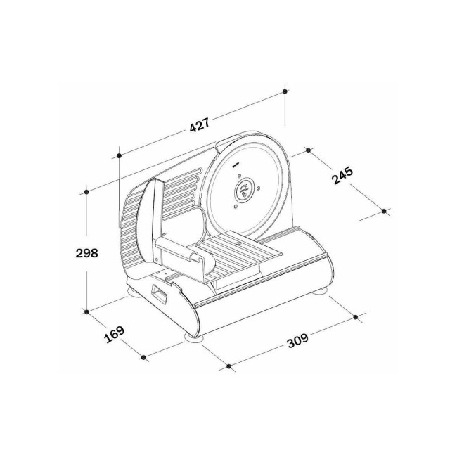 Affettatrice 220 Mary Rossa RGV