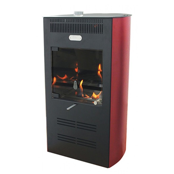 Stufa a Bioetanolo Ruby Elegance Bordeaux Tecno Air System
