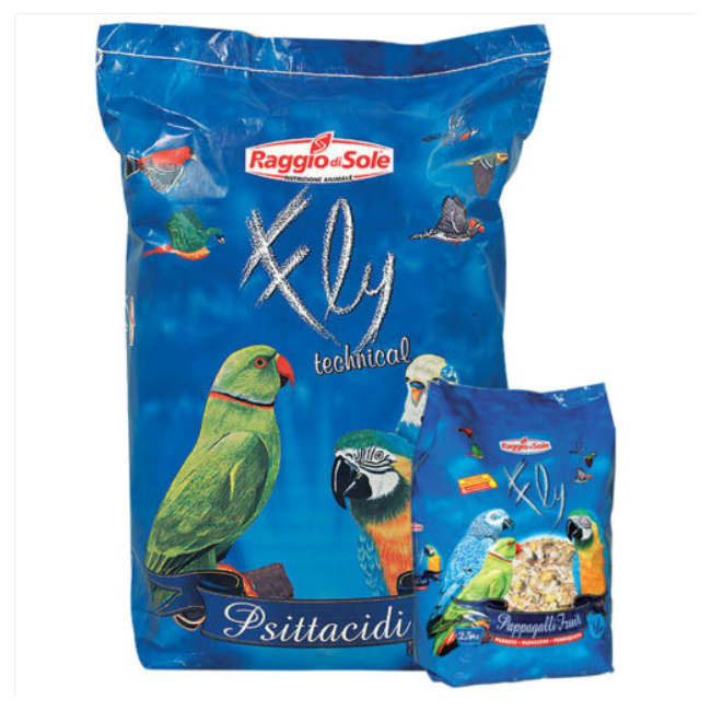 FLY RAGGIO DI SOLE PAPPAGALLI FRUIT...