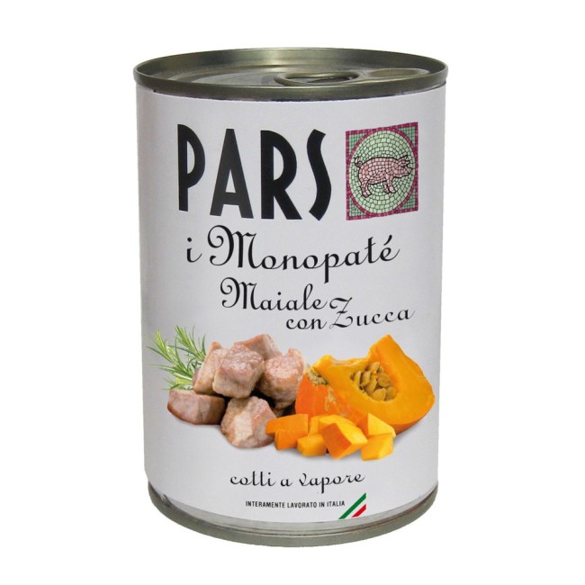 Monopaté Maiale con Zucca g 400 Pars