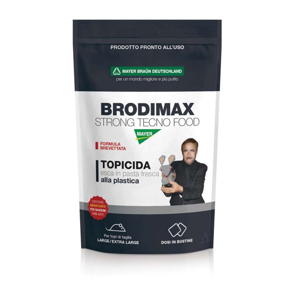 ESCA RODENTICIDA IN PASTA BRODIMAX