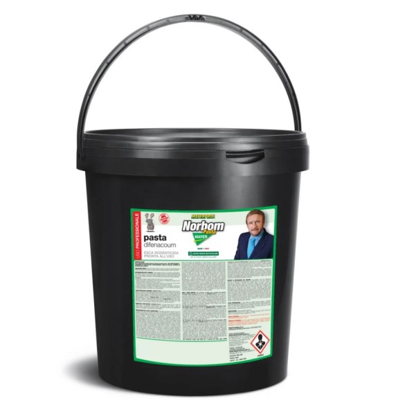 Topicida NORBOM esca in Pasta 10 kg