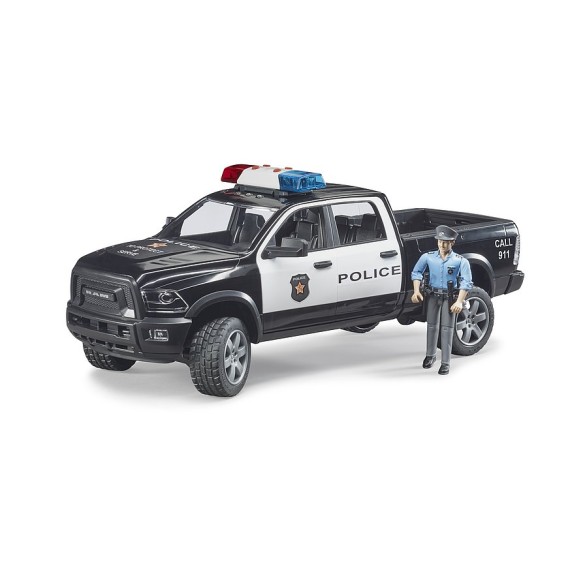RAM 2500 Police con Poliziotto 02505 BRUDER
