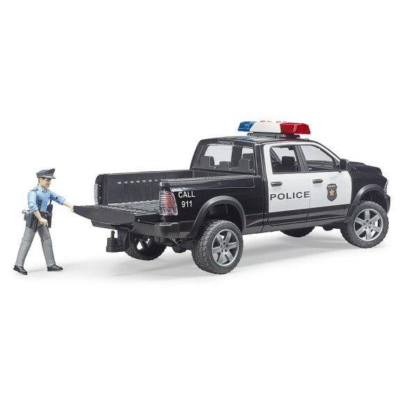 RAM 2500 Police con Poliziotto 02505 BRUDER