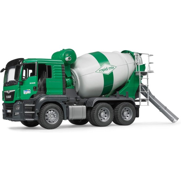 Camion MAN TGS Betoniera Verde 03710 BRUDER