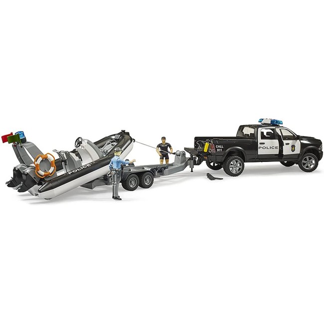 RAM 2500 Polizia con Rimorchio e...