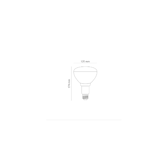 Lampada  Infrarossi E27 230V  150 W NOVALINE