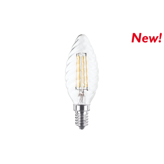 Tortiglione Led a Filamento E14 4W...