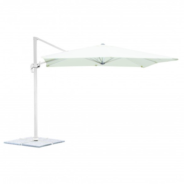 Ombrellone a Braccio Deluxe 3x4 mt Bianco Verdelook