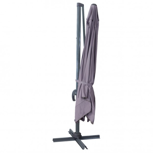 Ombrellone a Braccio Deluxe 3x4 mt Bianco Verdelook