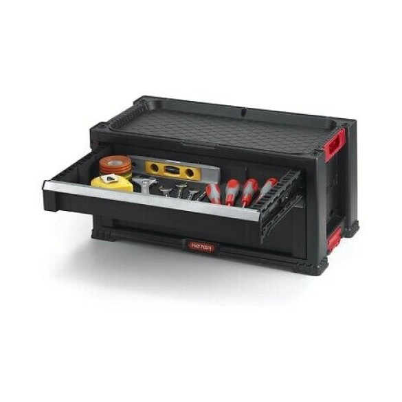 Carrello Porta Utensili Nero C/7 Cassetti KETER