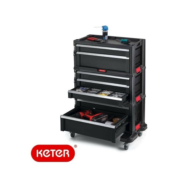 Carrello Porta Utensili Nero C/7...