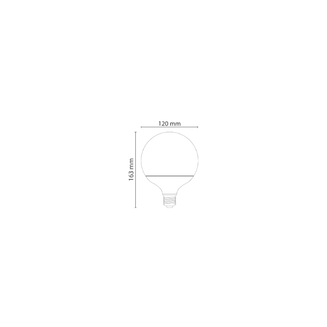 Lampadina Led Globo E27 - 18 W -...