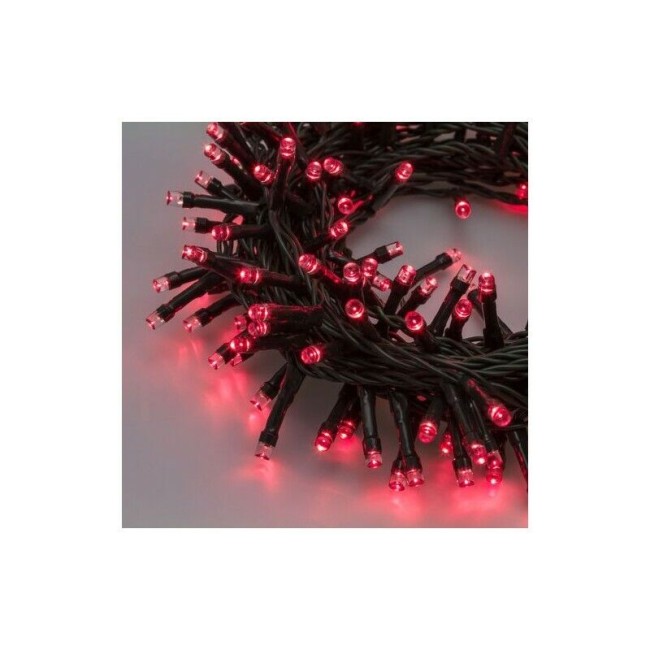 Luci 180Led Rosse 5 mt con Giochi di...