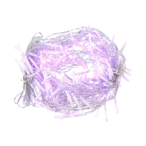 Luci da 192 Led Colore Viola con Giochi di Luce 8 mt GIOCOPLAST