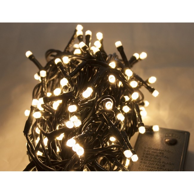 Luci 500 Led Bianco Caldo c/ Giochi...