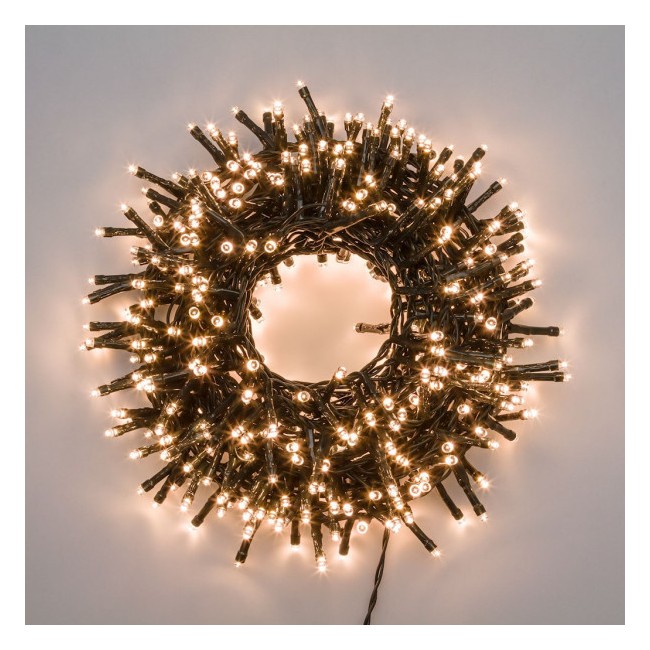 Luci 1200 Led Bianco c/ Giochi 48 mt...