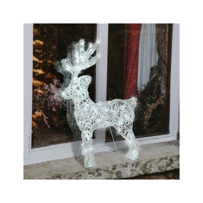 Renna Luminosa h60 cm 130 Led LOTTI