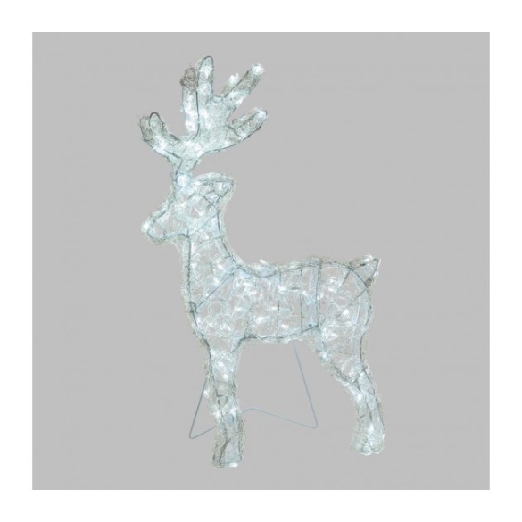 Renna Luminosa h60 cm 130 Led LOTTI