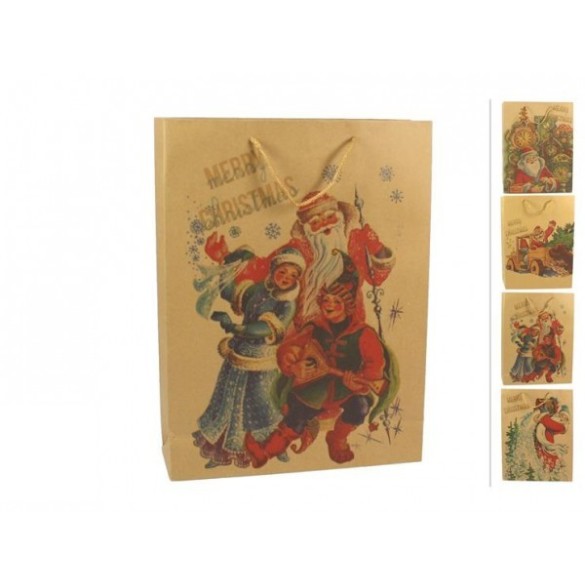 Busta di Natale 42x33 cm  DUESSE CHRISTMAS