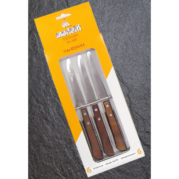 Coltelli Bistecca 6 pz 11,5 cm MARIETTI