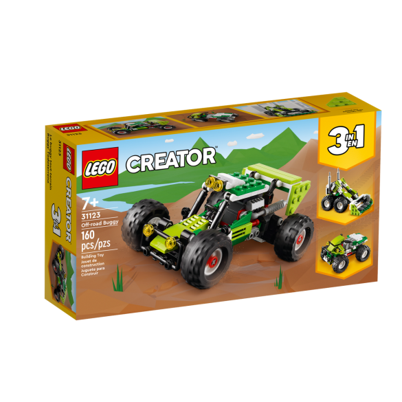 LEGO Creator 31123 3in1 Buggy Fuoristrada