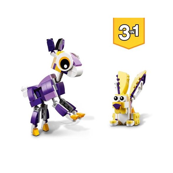 LEGO Creator 31125 3in1 Creature della Foresta Fantasy