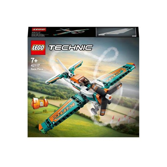 LEGO Technic 42117 Aereo da Competizione e Jet a Reazione