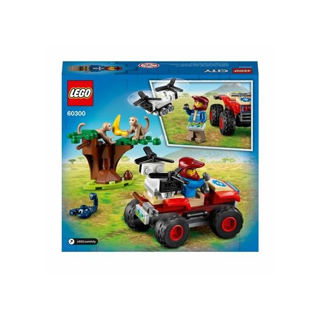 LEGO City 60300 Wildlife ATV di...