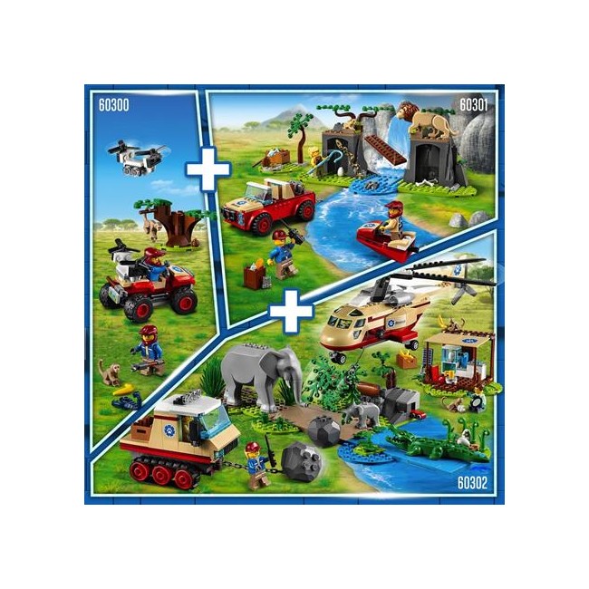 LEGO City 60300 Wildlife ATV di...