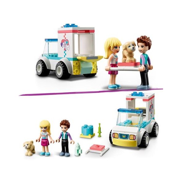 LEGO Friends 41694 Ambulanza della Clinica Veterinaria