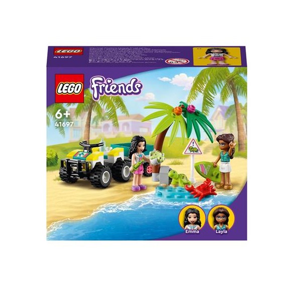 LEGO Friends 41697 Veicolo di Protezione delle Tartarughe