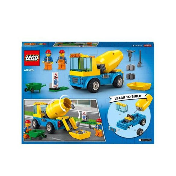 LEGO City Great Vehicles 60325 Autobetoniera
