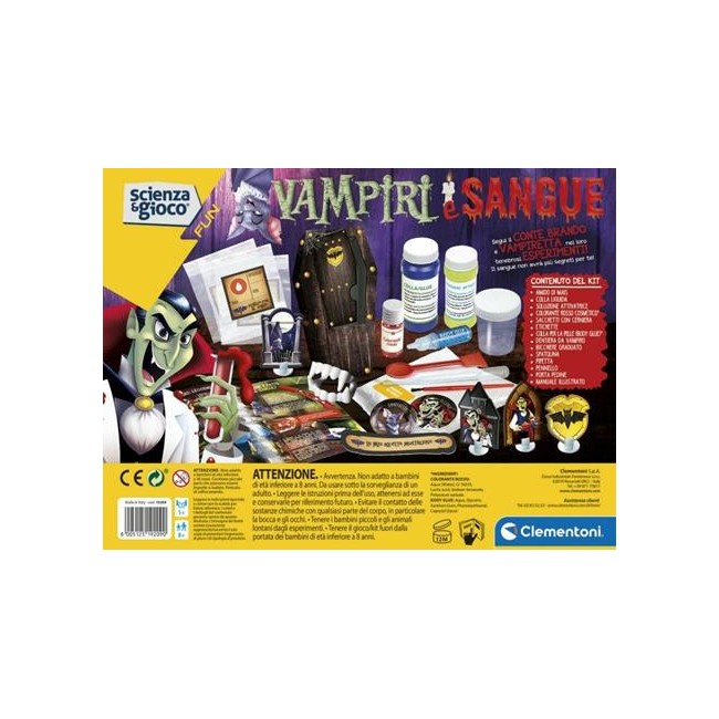 CLEMENTONI Vampiri e Sangue Condividi