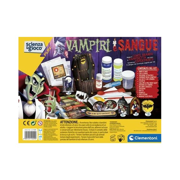 CLEMENTONI Vampiri e Sangue Condividi